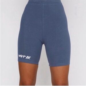 White Fox Steel Ribbed Bike Shorts
